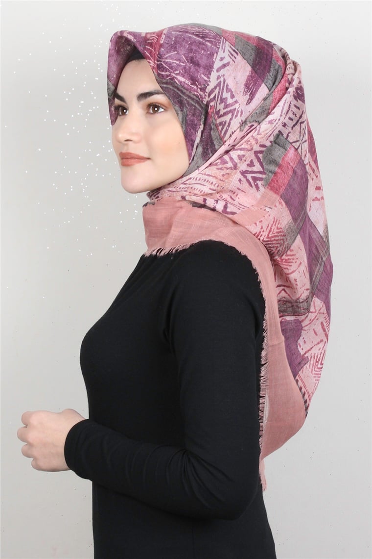 Pmuklu Trend Eşarp 9924-16 Pudra