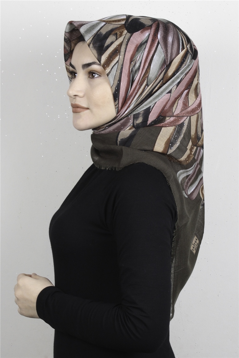 Pmuklu Trend Eşarp 9939-1 Yeşil