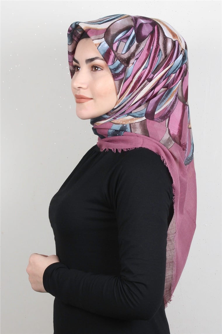 Pmuklu Trend Eşarp 9939-16 Pembe