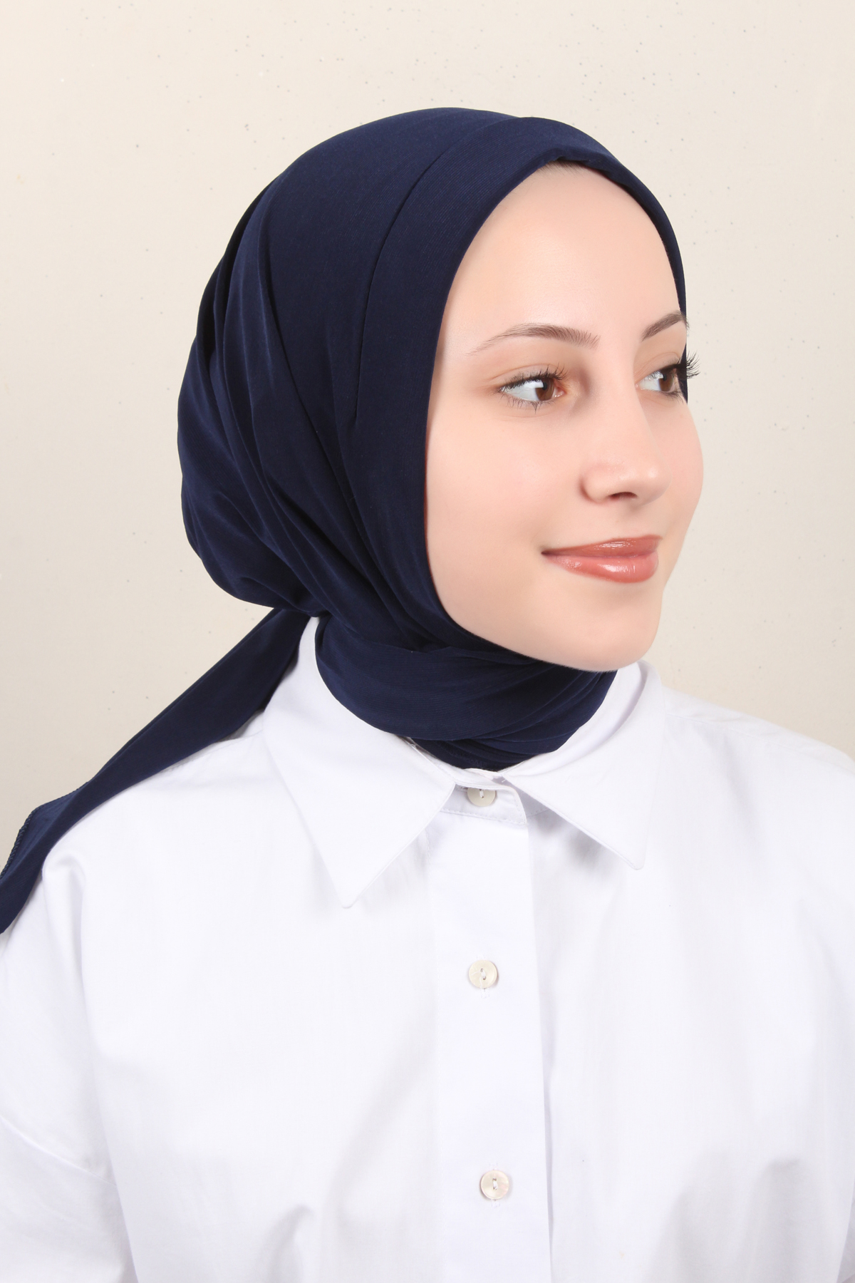 Pratik Eşarp 2576-2 Lacivert