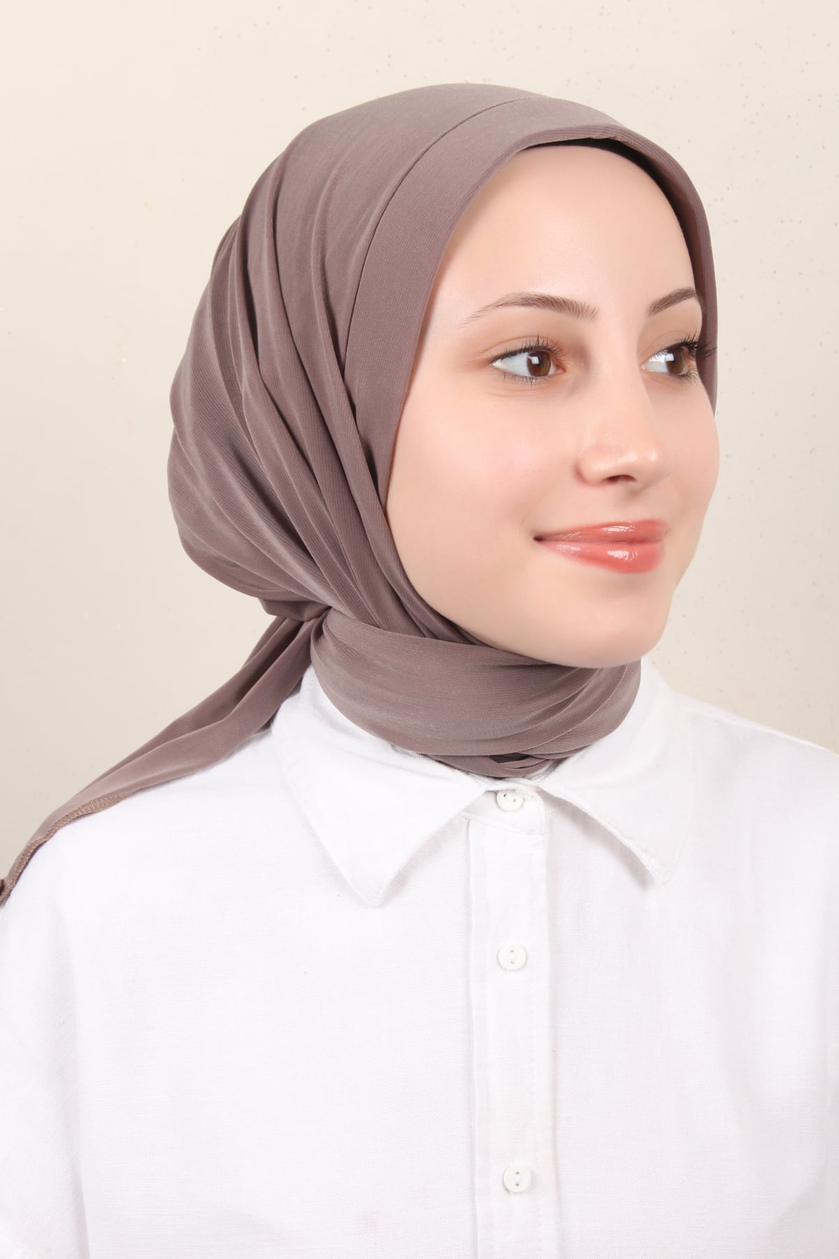 Pratik Eşarp 2576-4 Vizon