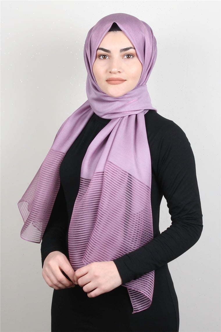 Prenses Stor Şal 4297-4 Lila