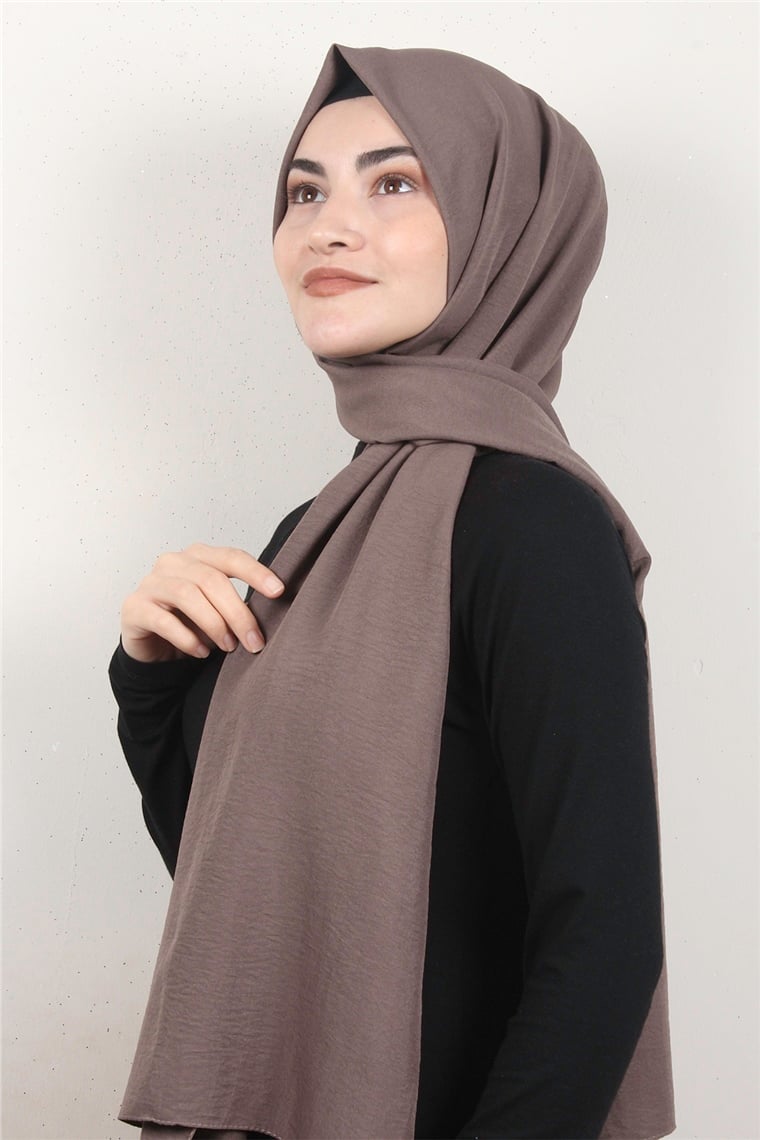 Prime Pamuk Caz Şal 5501-12 Miskli Kahve
