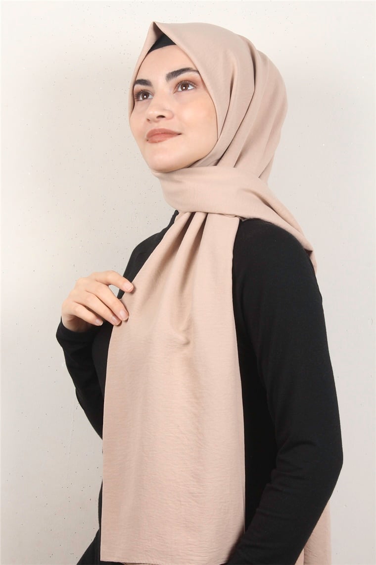 Prime Pamuk Caz Şal 5501-17 Bej
