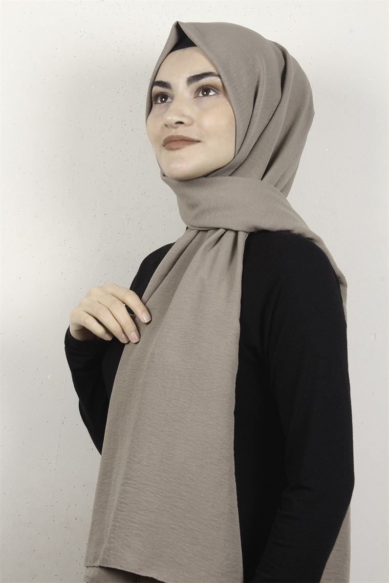Prime Pamuk Caz Şal 5501-19 Sütlü Kahve
