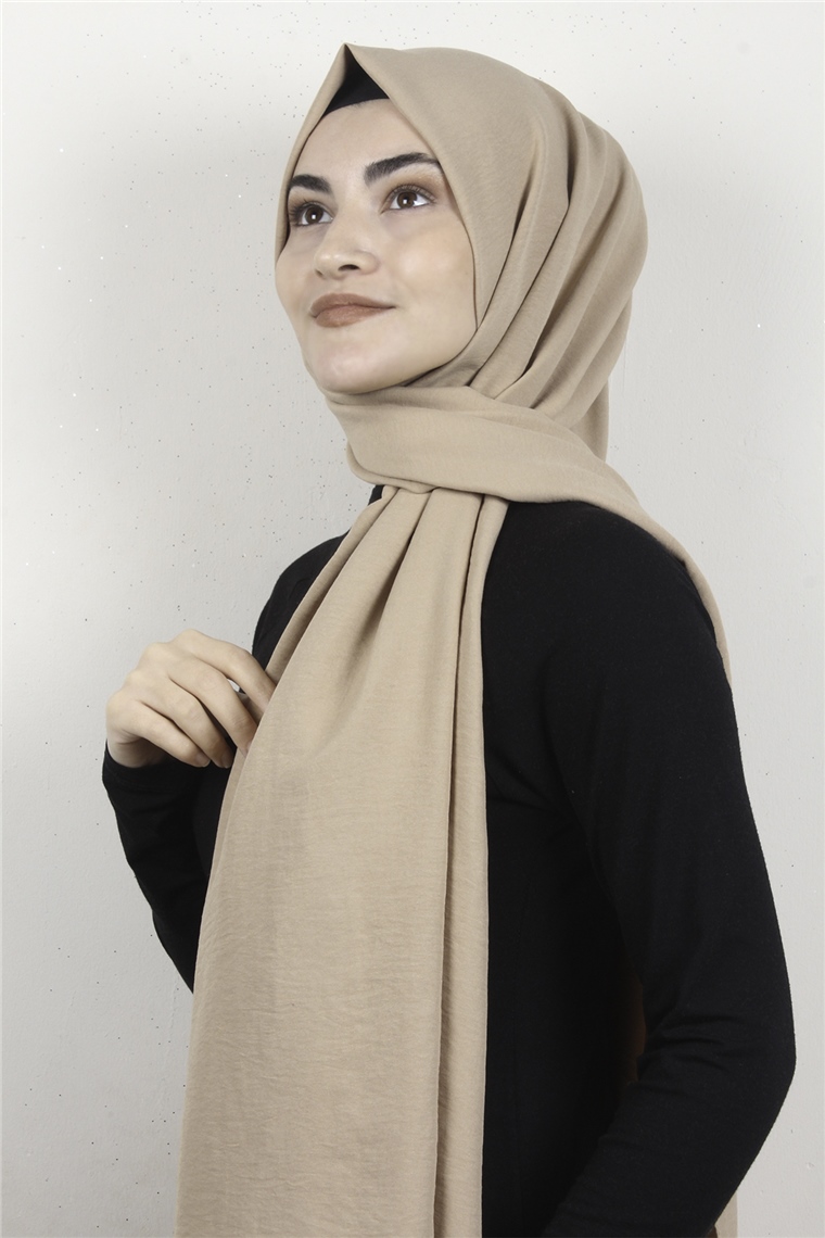 Prime Pamuk Caz Şal 5501-25 Nude