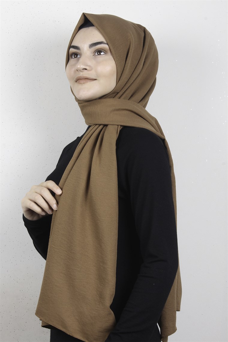 Prime Pamuk Caz Şal 5501-39 Karamel
