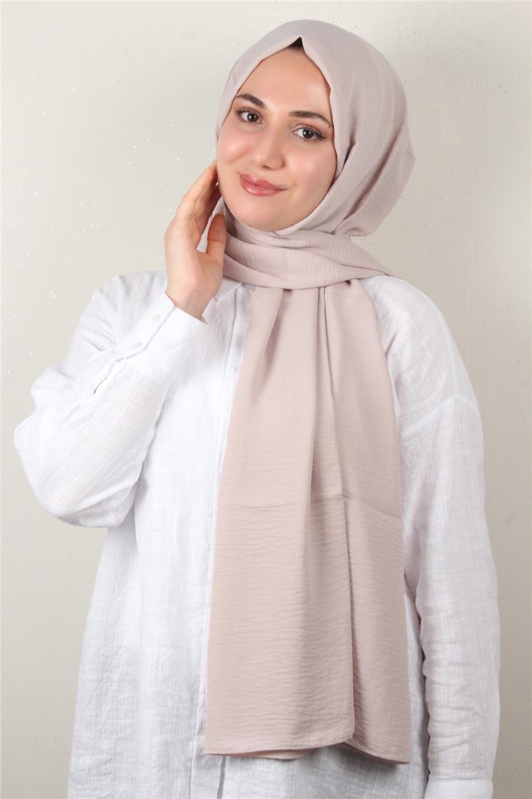 Qoza Cazz Şal 1489-7 Toz Pembe
