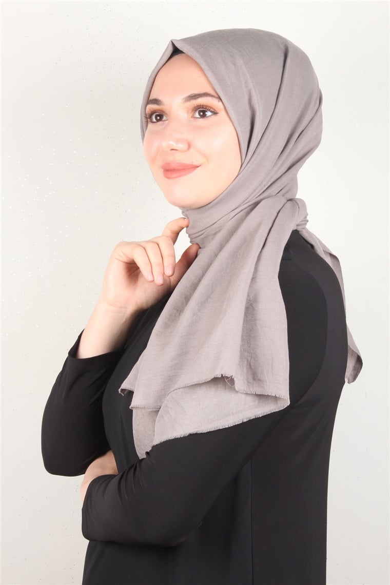 Relax Kraşlı Şal 2721-38 Kül