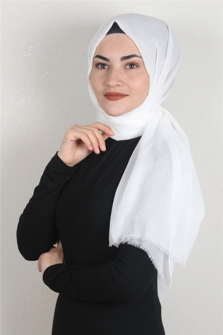 Relax Şal 2722-26 Kırık Beyaz