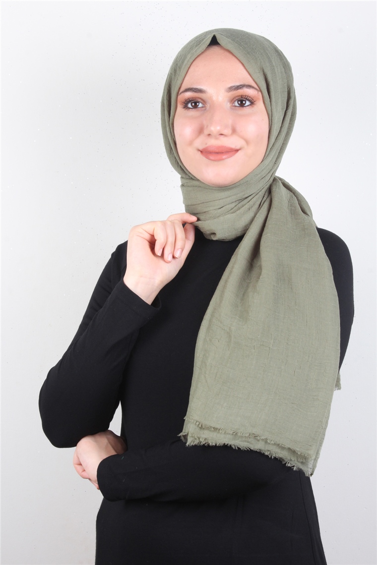 Relax Şal 2722-58 Asker Yeşili