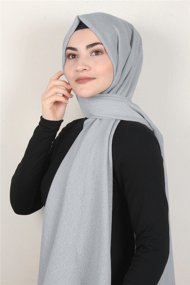 Ritim Şal 4102-6 Açık Gri