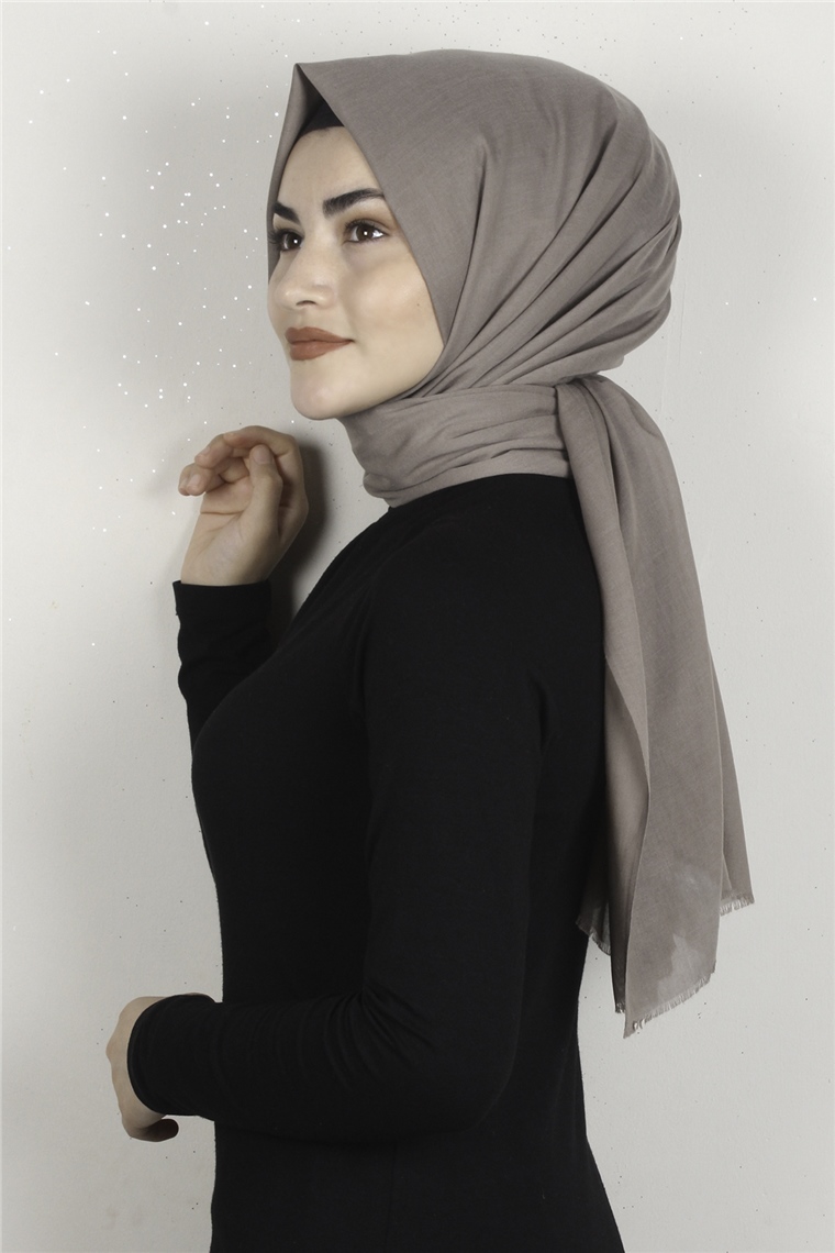 Riva Pamuklu Şal 1373-2 Vizon