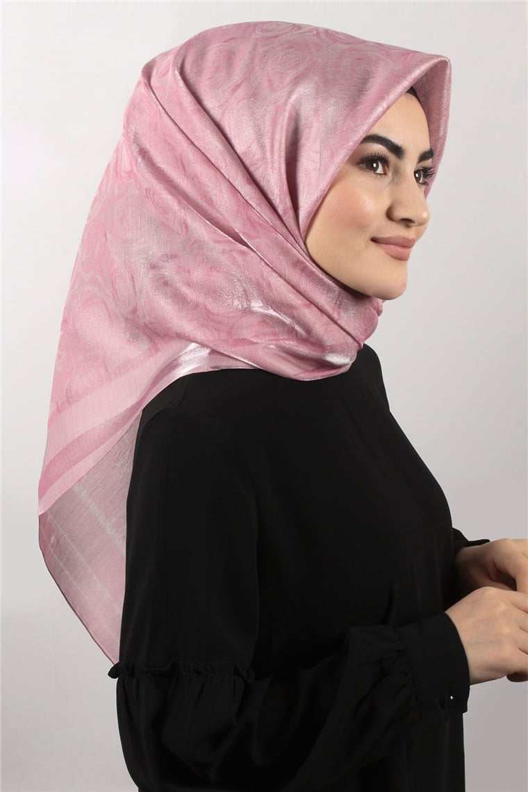 Rose Simli Eşarp 3200-2 Pembe