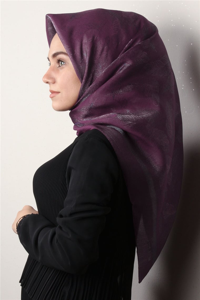 Rose Simli Eşarp 3201-6 Vişne Çürüğü