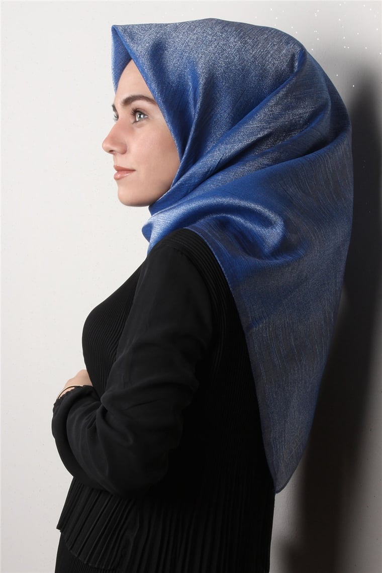 Rose Simli Eşarp 3202-9 Mavi