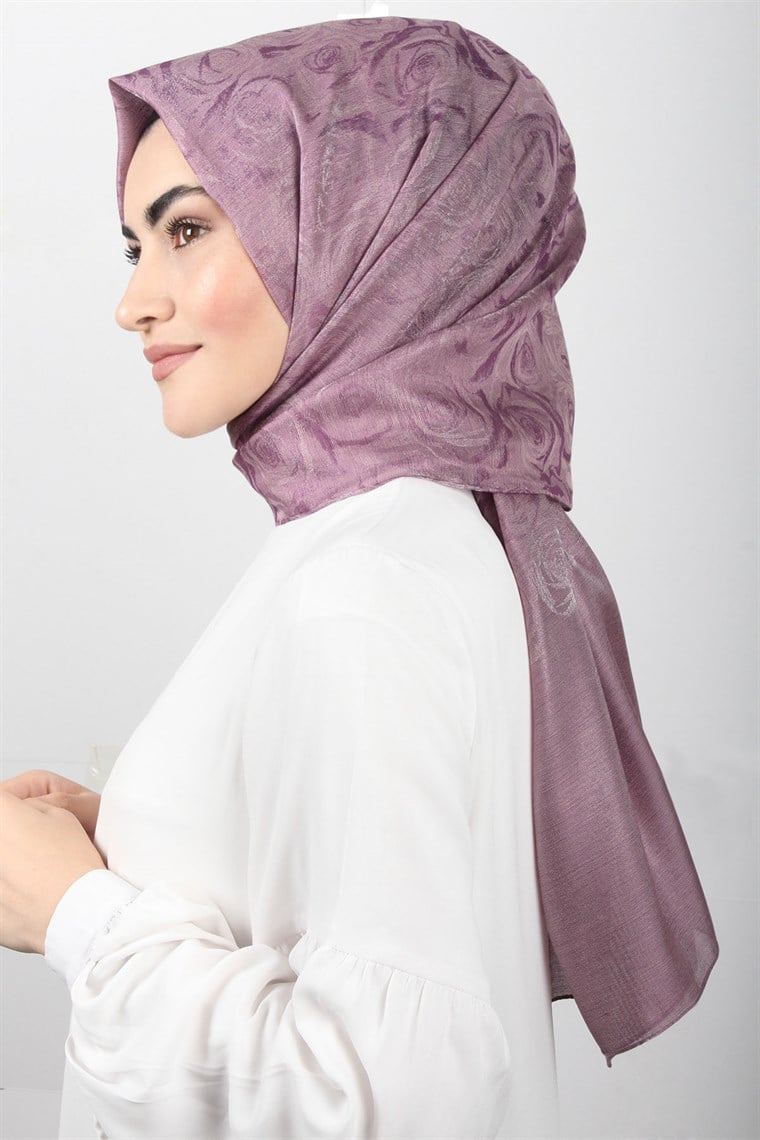 Rose Simli Şal 1275-4 Pembe