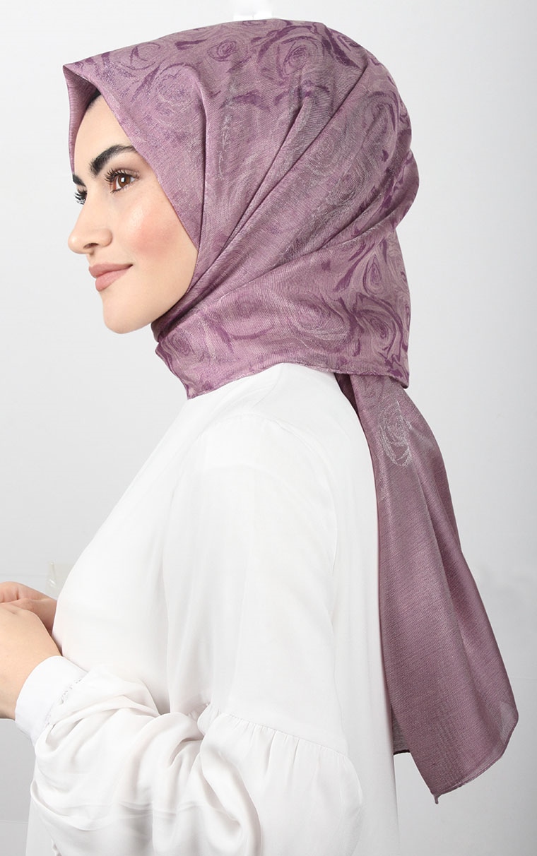 Rose Simli Şal 1385-46 Pembe