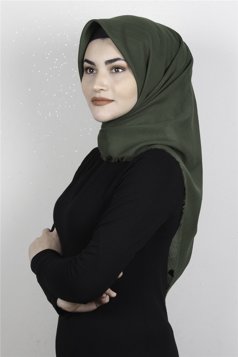 Royal Bürümcük Eşarp 1660-15 Haki