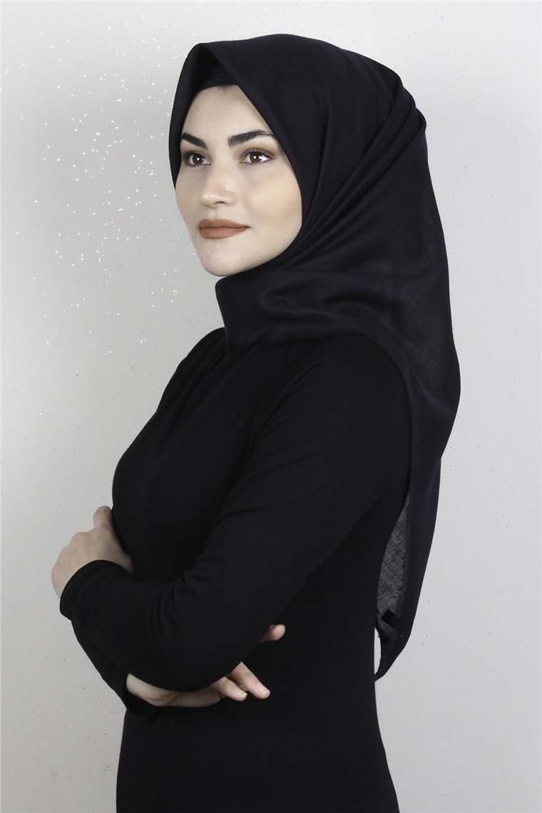 Royal Bürümcük Eşarp 1660-16 Lacivert