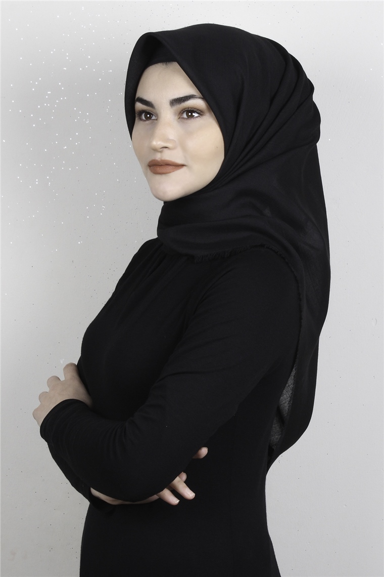 Royal Bürümcük Eşarp 1660-19 Siyah