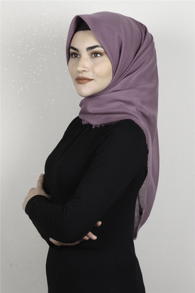 Royal Bürümcük Eşarp 1660-2 Gül Kurusu