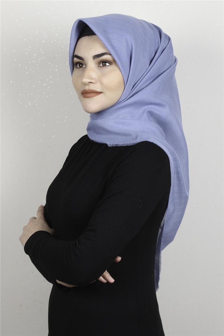 Royal Bürümcük Eşarp 1660-3 Bebe Mavisi