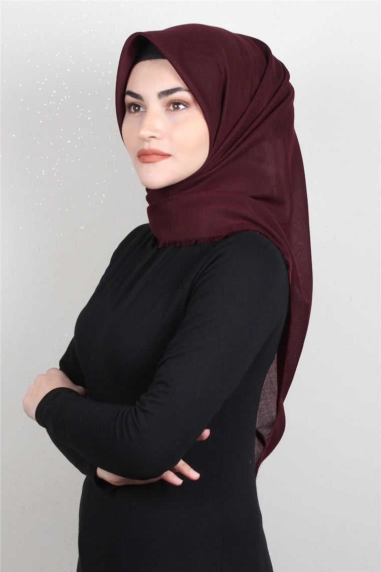 Royal Bürümcük Eşarp 1660-9 Bordo