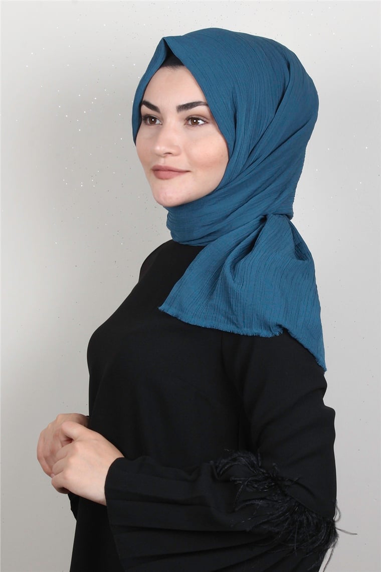 Royal Bürümcük Şal 1453-23 Petrol Yeşili