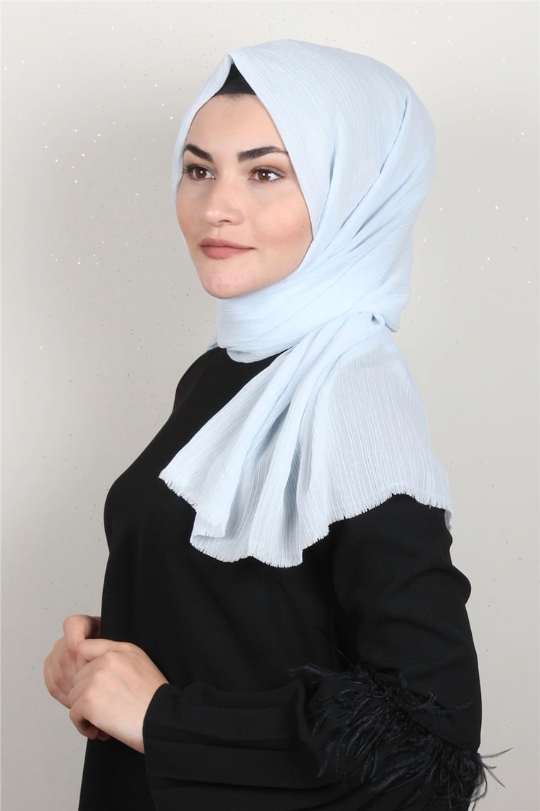 Royal Bürümcük Şal 1453-25 Bebe Mavisi