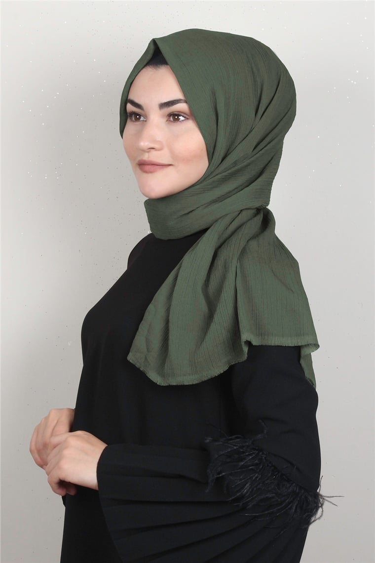 Royal Bürümcük Şal 1453-27 Haki