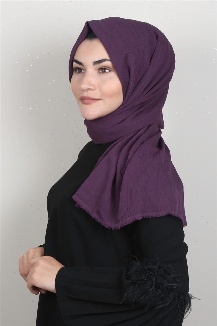 Royal Bürümcük Şal 1453-5 Mor