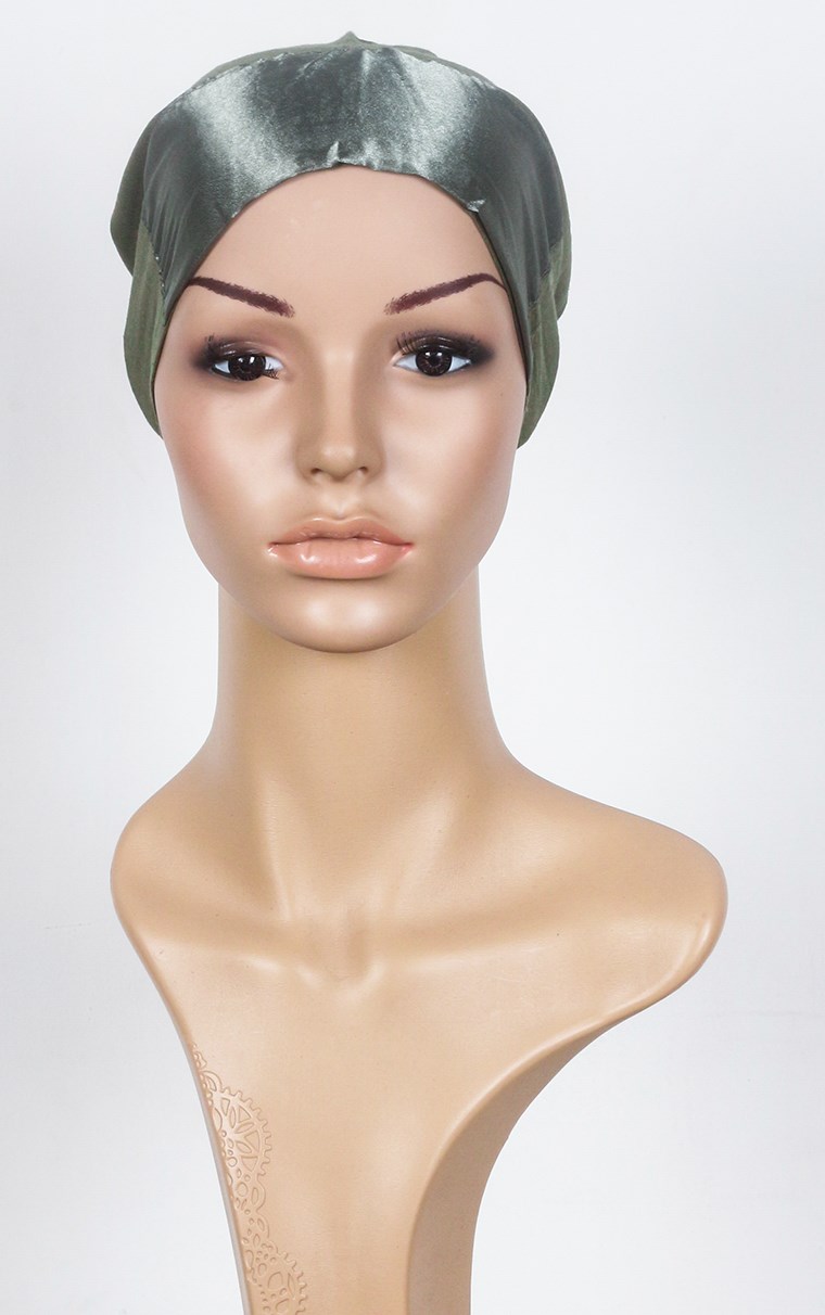 Saten Eşarp Bonesi 2508-33