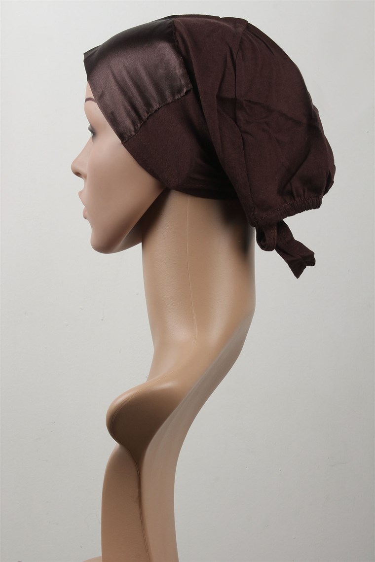 Saten Eşarp Bonesi 2508-34