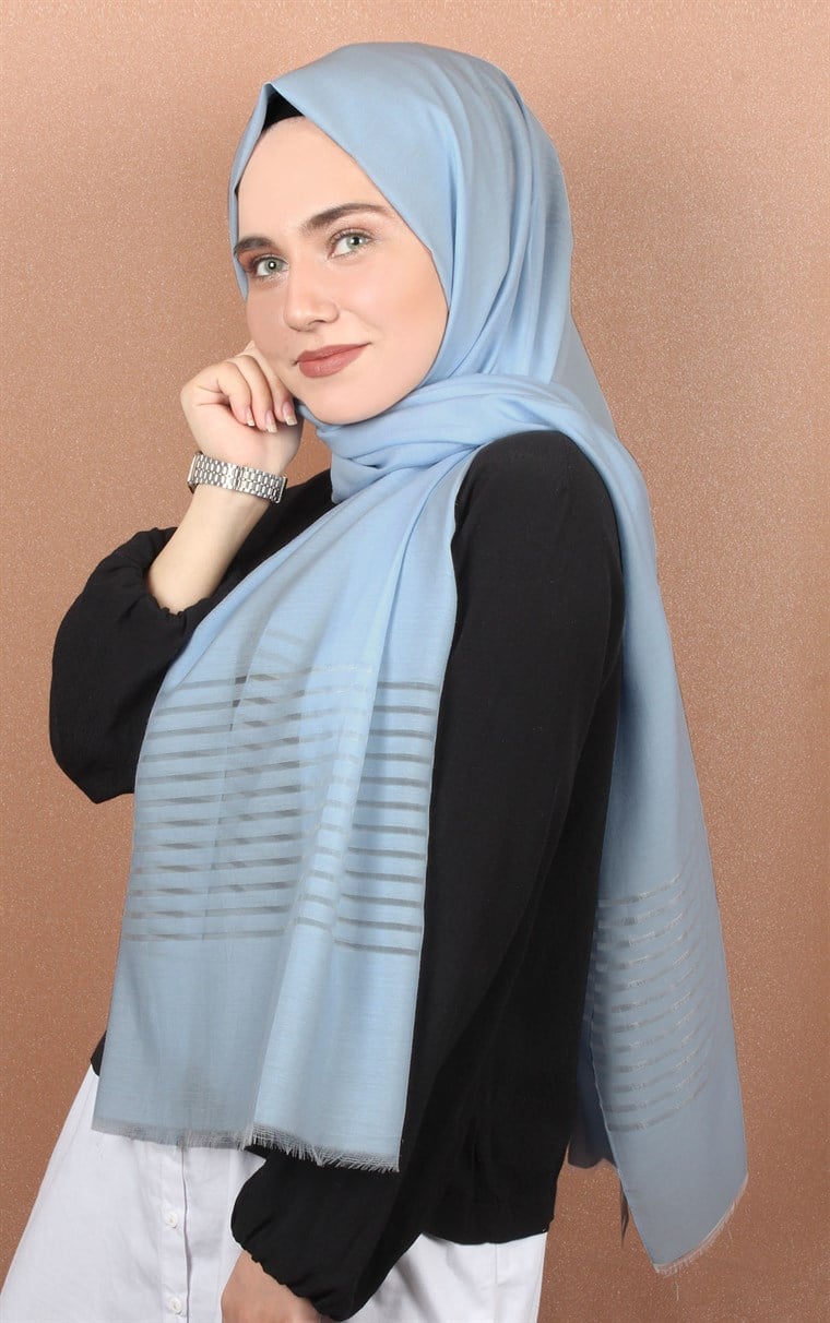 Şeritli Cazz Şal 1834-8