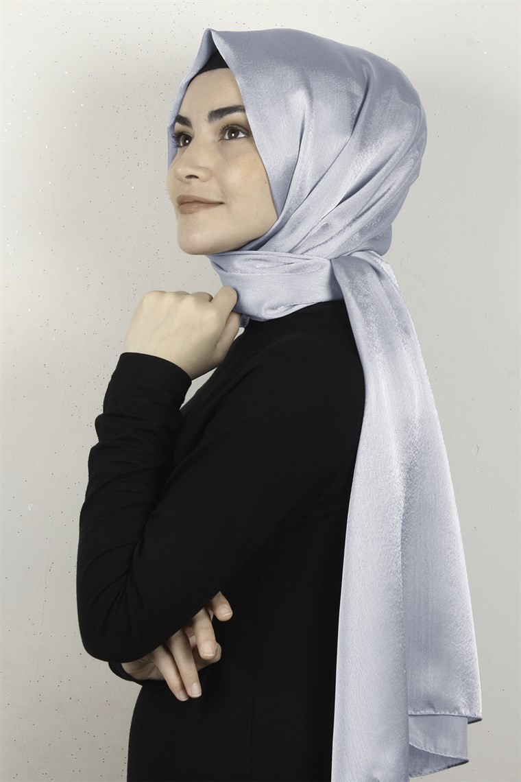 Shine Janjan Şal 2730-18 Gümüş