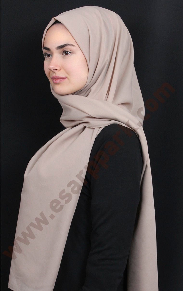 Şifon Şal Düz Renk 1293-59
