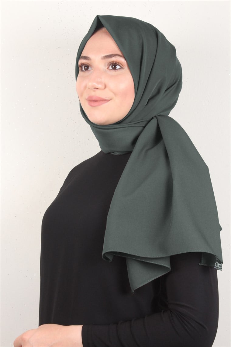 Şifon Şal Düz Renk 1293-90 Acı Kahve