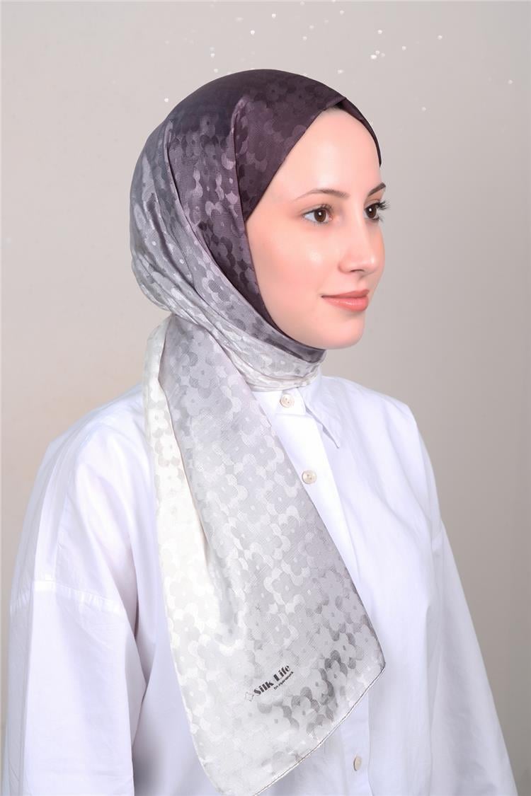 Silk Life Degrade Jakar Şal 2121-13