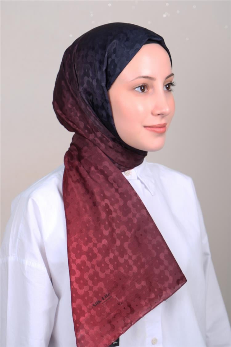 Silk Life Degrade Jakar Şal 2121-21