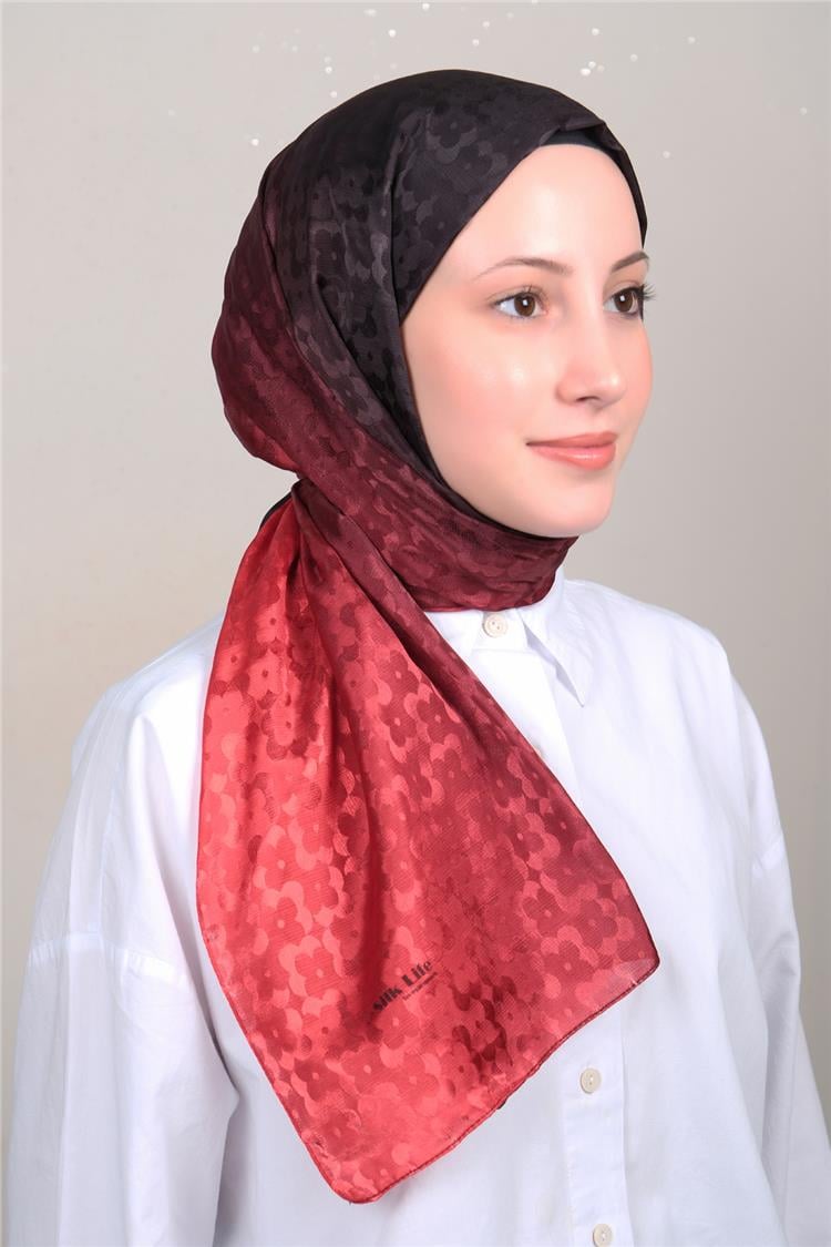 Silk Life Degrade Jakar Şal 2121-23