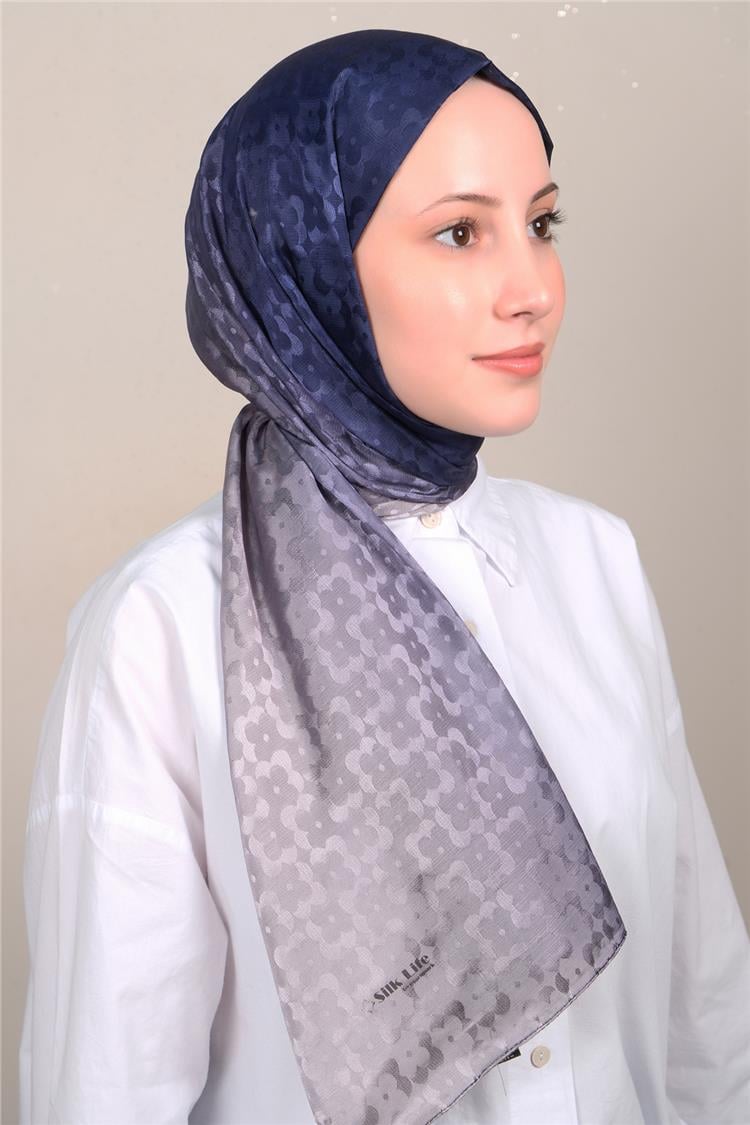Silk Life Degrade Jakar Şal 2121-9