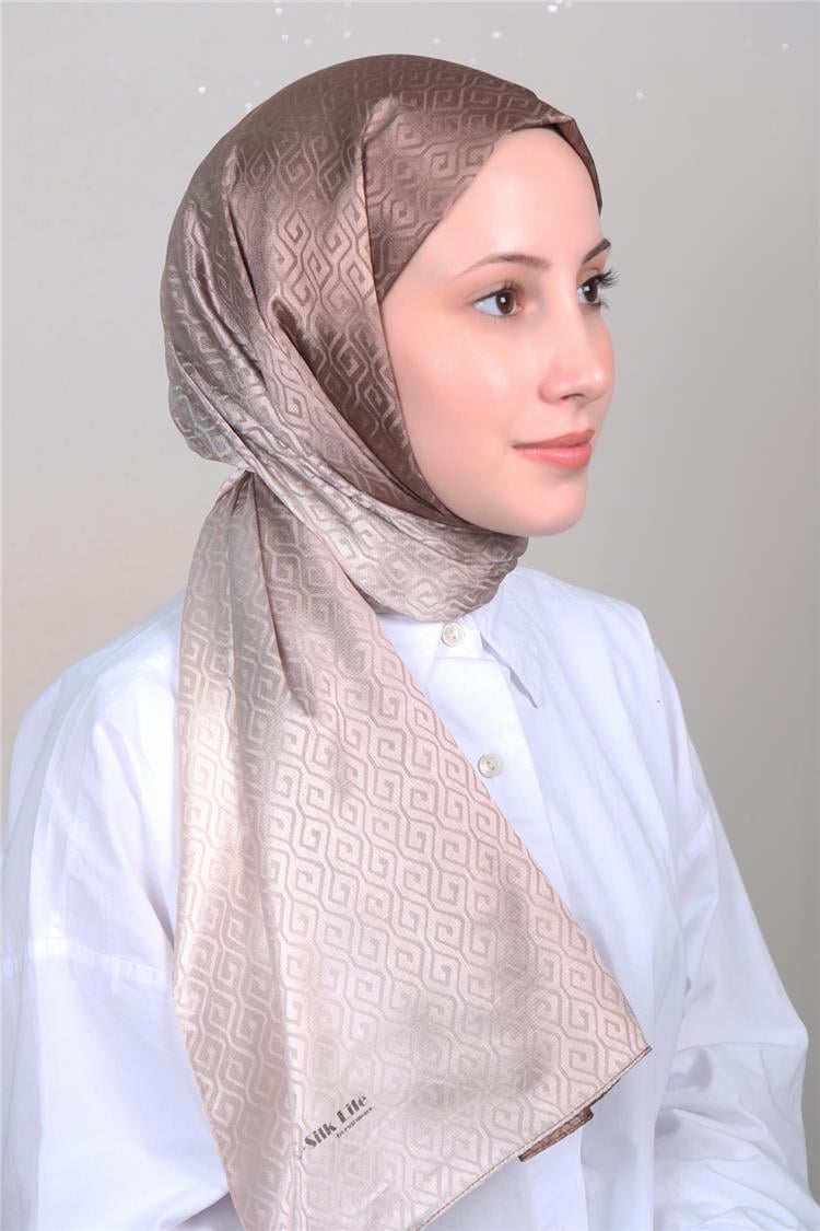 Silk Life Degrade Jakar Şal 2122-18