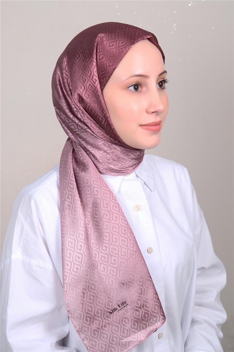 Silk Life Degrade Jakar Şal 2122-8