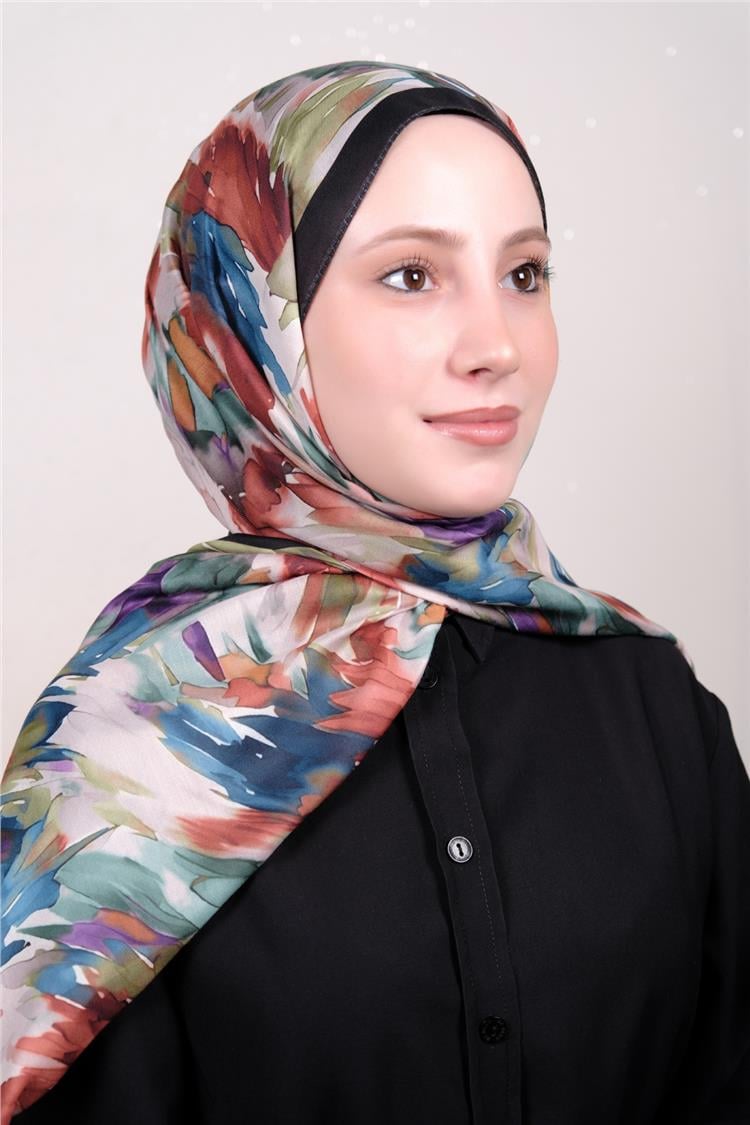 Silk Life Firuze Soft Eşarp 1511-10