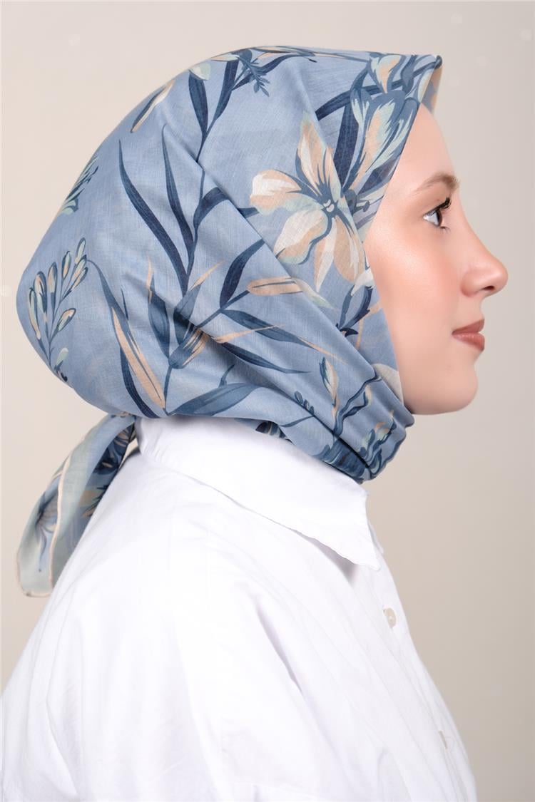 Silk Life Firuze Soft Eşarp 1711-18
