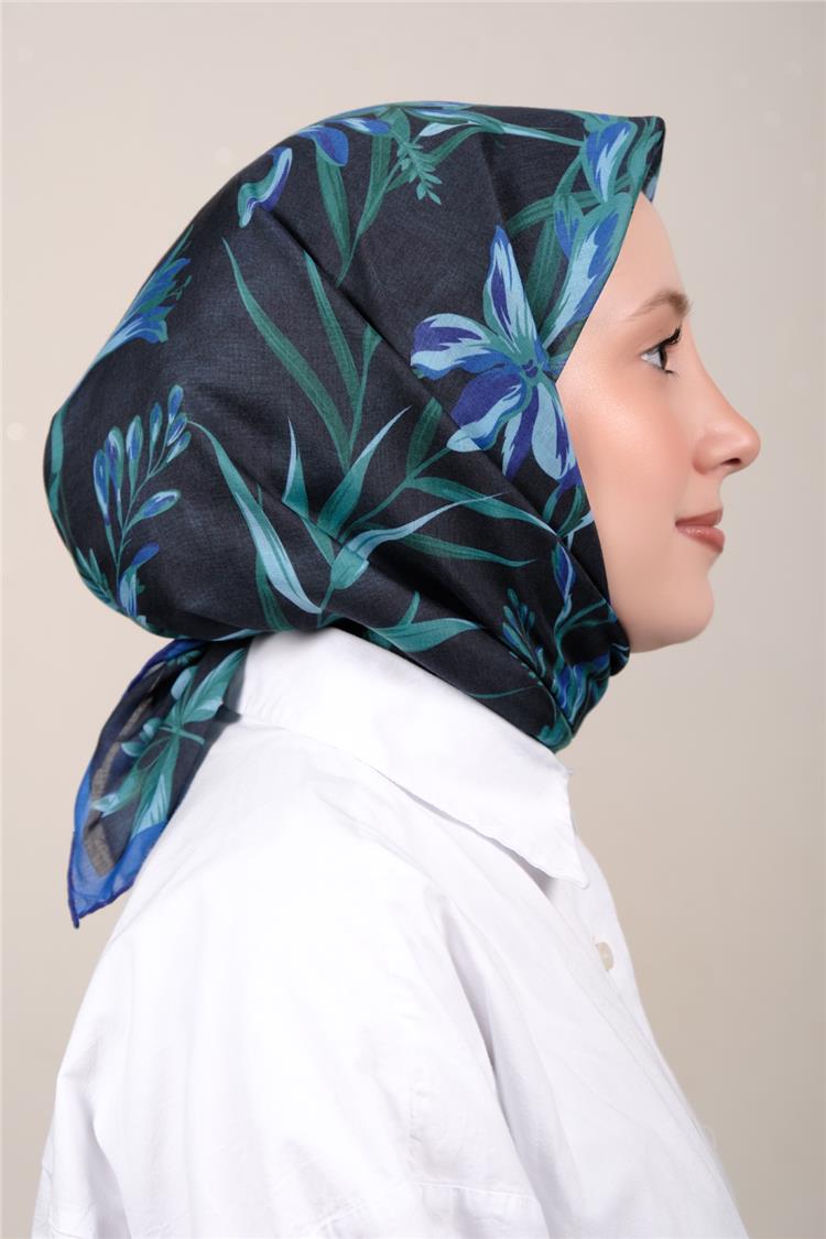 Silk Life Firuze Soft Eşarp 1711-4