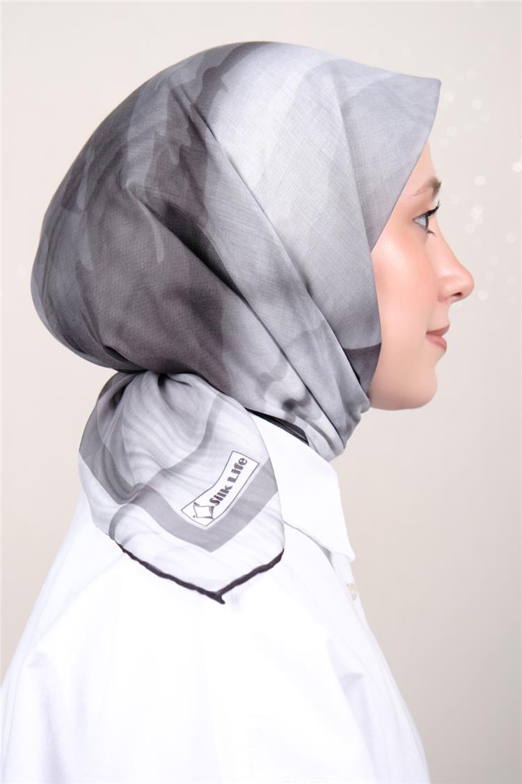 Silk Life Firuze Soft Eşarp 1713-5