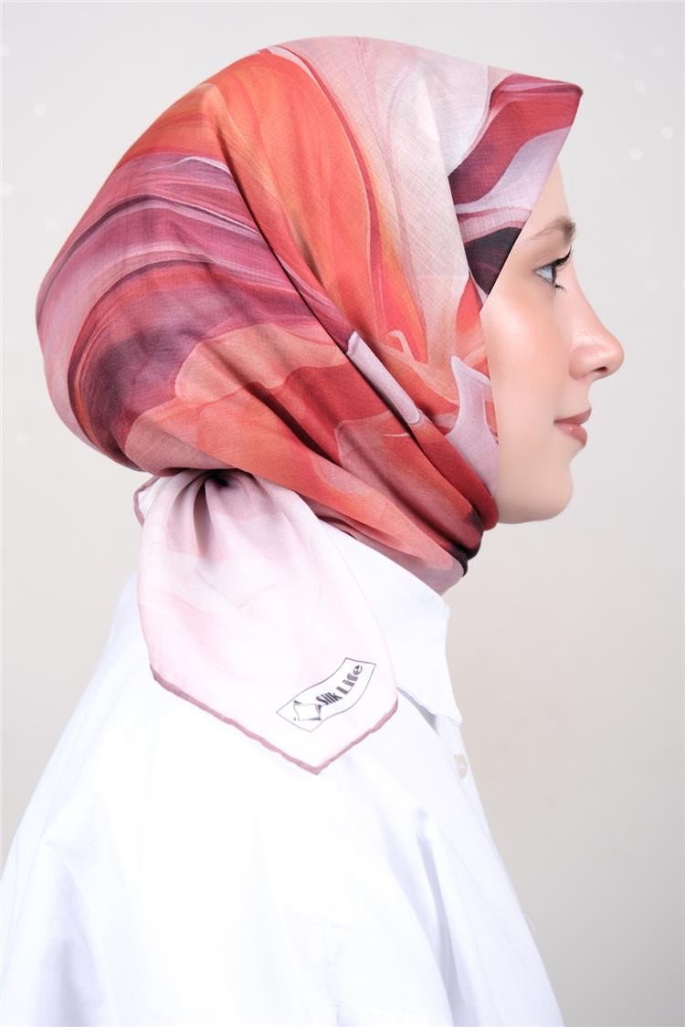 Silk Life Firuze Soft Eşarp 1715-10 