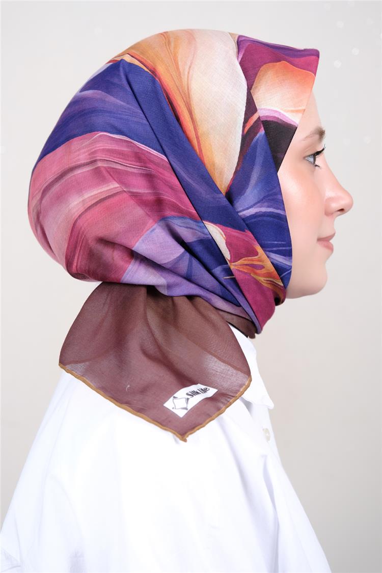 Silk Life Firuze Soft Eşarp 1715-2